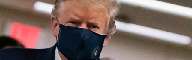 Trump muutis meelt ja peab näomaski kandmist nüüd patriootlikuks