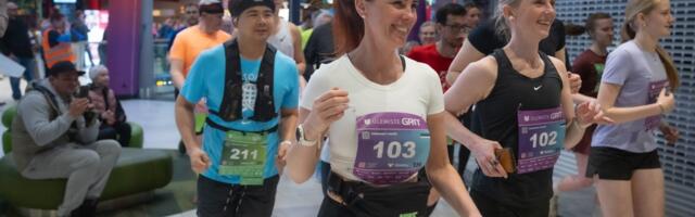 VIDEO JA FOTOD | Jooksusõbrad panid end proovile Ülemiste keskuse esimesel kestvusjooksul  