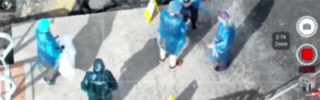 VIDEO: „ohutu” hantaviirusega nakatunud krusiisilaeva reisijate vastuvõtmine Kanaaridel
