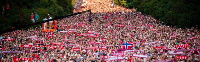 Norra jalgpallikoondist tervitas kodus enam kui 100 000 fänni