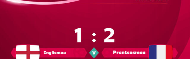 Prantsusmaa alistas tulises vastaseisus Inglismaa 2 : 1
