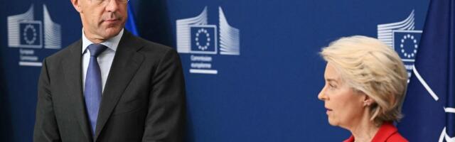 Von der Leyen ja Rutte_ Venemaa droonisüüdistused Balti riikide vastu on vastuvõetamatud ja naeruväärsed