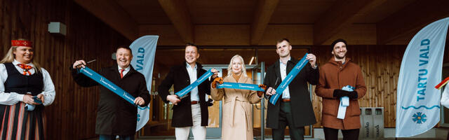 Pidulikult avati Raadi Põhikooli lasteiahoone