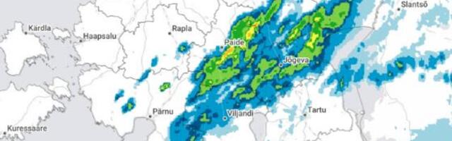ILMATEADE | Pool Eestit saab kaela korraliku vihma- ja lumesaju