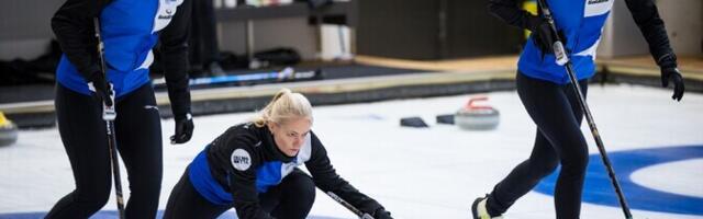 Eesti kurlingunaiskond pääses MK-etapil veerandfinaali