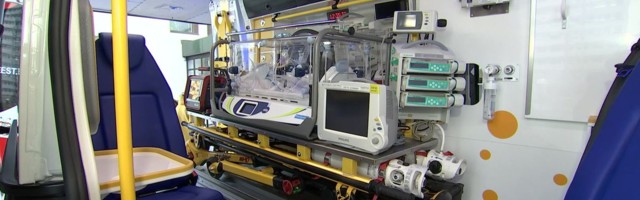 Reporter: Tallinna Lastehaiglas oli omamoodi pidu: haigla sai tuliuue lastereanimobiili