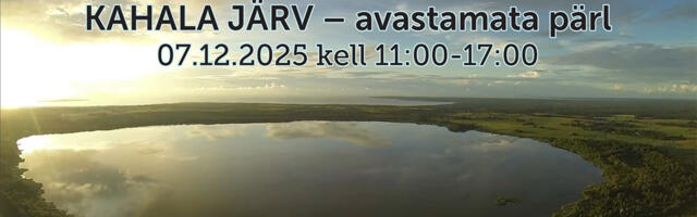 Semi­nar Ka­ha­la jär­ve piir­kon­na aren­da­mi­seks