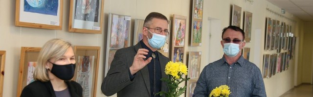 Galeriis Ruut avati noorte kunstnike konkursitööde näitus "Mina ja minu muusika"