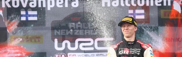 Uus-Meremaa ralli võitis Rovanperä ja tuli maailmameistriks, Tänak oli kolmas