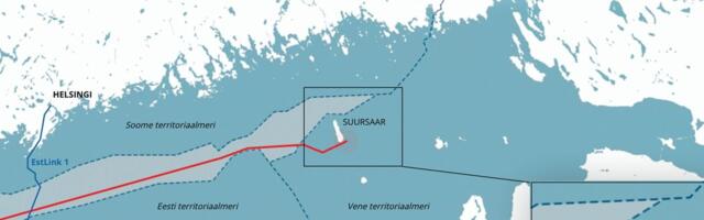 KAART | Tsahkna tankeriintsidendist_ muret tekitas see, et laev lähenes Estlink 1 merekaablile