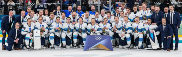 Soome hokikoondis võitis olümpial Slovakkiat 6-1 ja sai 3. koha