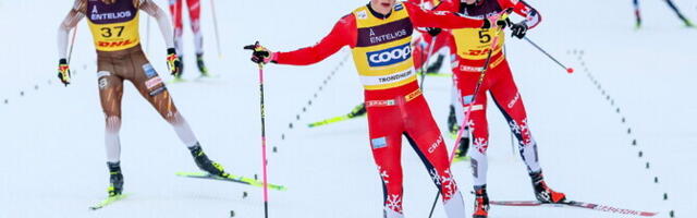 Norra mehed domineerisid suusavahetusega sõidus, Diggins sai esimese võidu