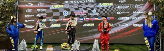 Noor Eesti kardisõitja mahtus Itaalias pjedestaalile