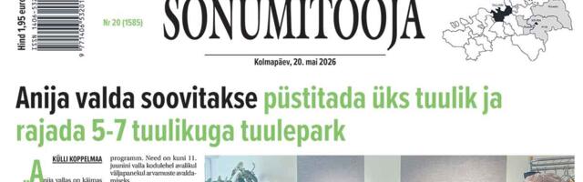 Sõnumitoojas 20. mail