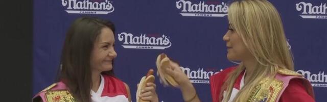 Kuidas süüa 10 minutiga 76 hot dogi?