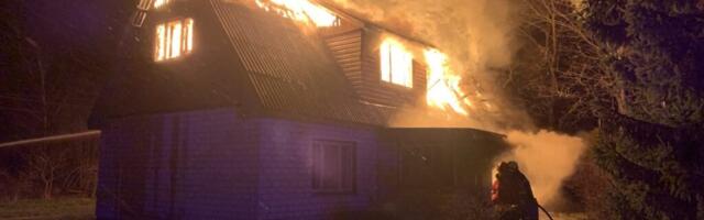 SELGUS TULEKAHJU PÕHJUS | Aegunud elektrisüsteem põhjustas hukkunuga lõppenud tulekahju