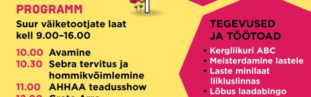 Meeldetuletus: tule Elava Tee Festile kauplema