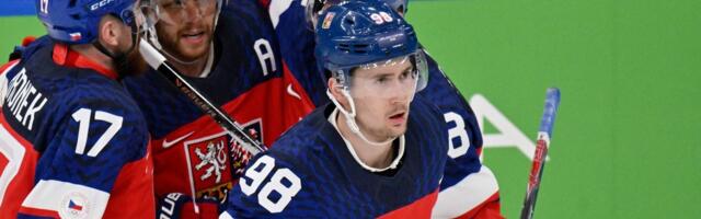 Taani jäähokikoondis näitas hambaid, kuid veerandfinaali edenes Tšehhi