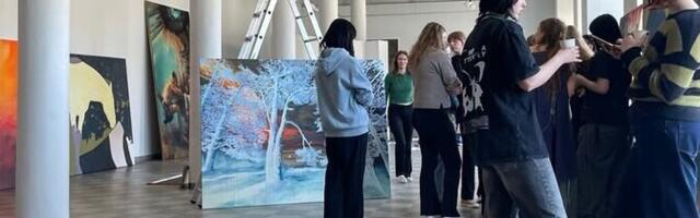 Galeriis Pallas avati kahe kunstikooli maalitudengite ühisnäitus