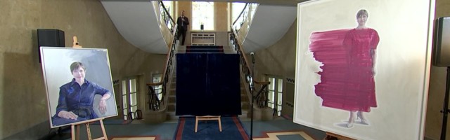 Reporter: Riigipeade galerii täienes maaliga president Kersti Kaljulaidist