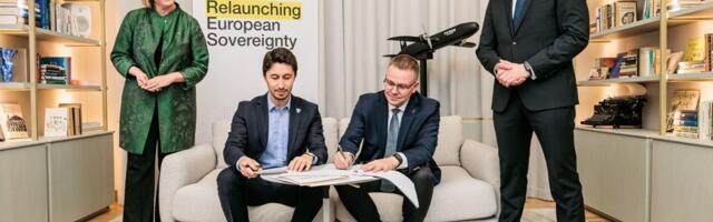 Eesti droonitootja ja Saksa kaitsetööstur sõlmisid lepingu Euroopa idatiiva droonikaitses