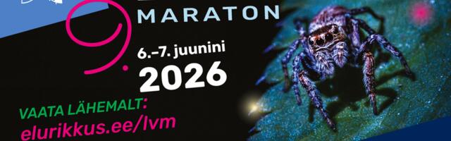Üheksas üle-eestiline loodusvaatluste maraton toimub 6.–7. juunini, kolmas minimaraton 4. maist 5. juunini.