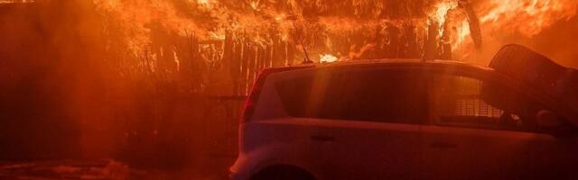 PILDID: Elva vallas põlesid kuur ja garaaž