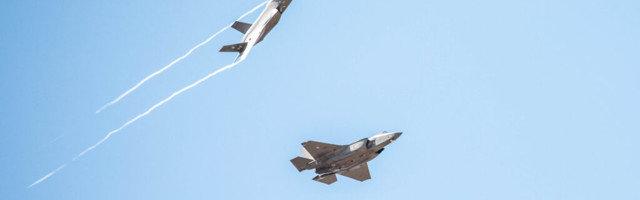 Eestisse õhuruumi saabusid turvama Itaalia õhuväe hävitajad F-35