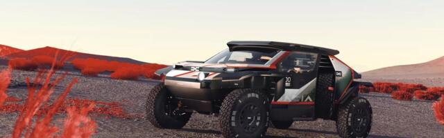 FOTOD ja VIDEO | Dacia näitas oma Dakari ralli uut võistlusautot