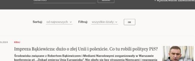 polityka.pl > Eestlane Mike Calamus väljendas hiljutisel konverentsil muret konservatiivsete häälte vähesuse pärast Eestis
