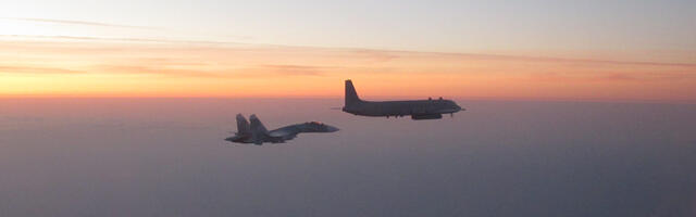 Vene pommitajad tiirutasid Läänemere kohal