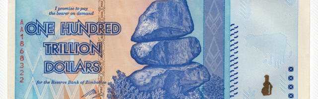 Zimbabwes on kullastandardi kasutuselevõtust alates inflatsioon alanenud