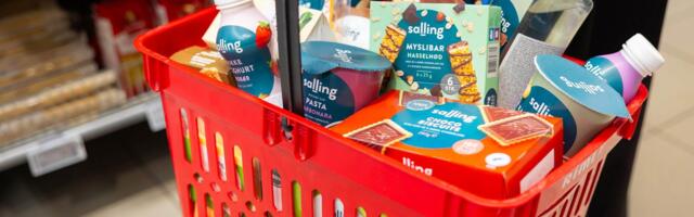 Sallingu omamärgitooted jõudsid Rimi poodidesse üle Eesti