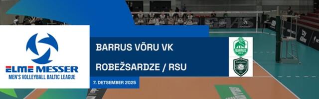 TÄISPIKKUSES | Vaata uuesti Barrus Võru VK - Robežsardze/RSU kohtumist!