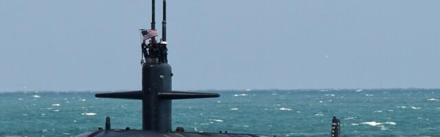 USA allveelaev lasi põhja suure Iraani sõjalaeva