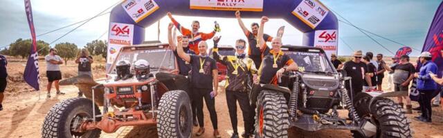 Hardo Mere / Joonas Oja saavutasid Tuneesia maratonrallil kolmanda koha, teised eestlased esikümnes