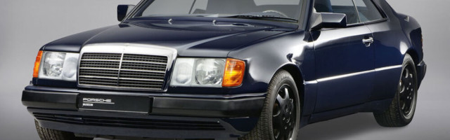 Porsche V-8-ga salaprototüüp, mis sündis Mercedes C124 baasil