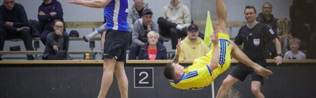 Eesti rannajalgpallikoondis jäi teist päeva järjest lisaajal alla Ukrainale