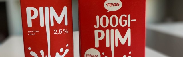 Tänasest muutus Tere piimadel säileaja märgistus