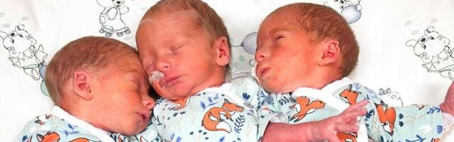 Kliinikumis sündisid aasta esimesed kolmikud