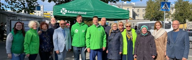 Keskerakonna Kesklinna piirkonna esinumber on Taavi Aas