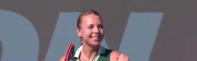 Reporter: Kontaveit alustas aastat võidukalt alistades Sydneys Hiina esireketi