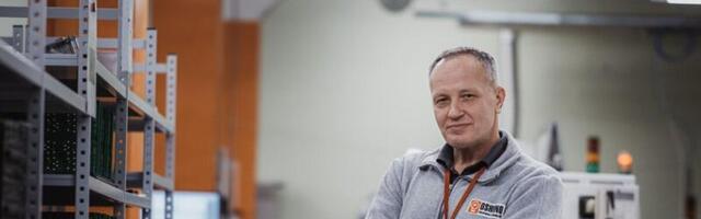 OSHINO Electronicsi juht Ingvar Kuusk pälvis Pärnu vapimärgi