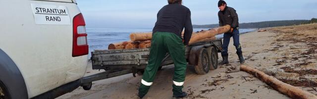 FOTOD | Meri toob Harjumaal palke randa, lohesurfarid peaksid olema ettevaatlikud