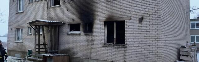 Пожилая женщина погибла при пожаре в Йыгевамаа
