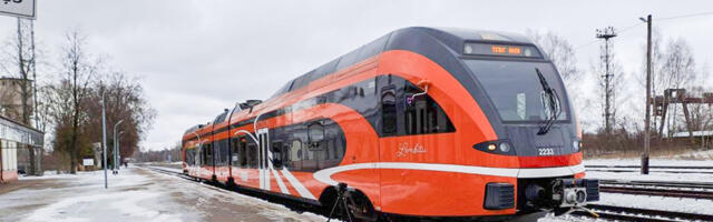 Tartu-Riia rongiühenduse avamine lükkub kuu aja võrra edasi