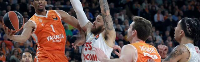 Euroliiga: Monaco alistas võõrsil lähirivaali Valencia, Dubai üllatas Fenerbahcet