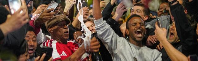 Arsenali 22 aastat kestnud ootus lõppes! ManCity komistamine andis Premier League’i tiitli Londoni klubile