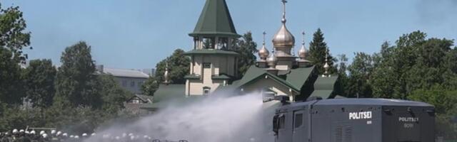 VIDEOD JA FOTOD | „Rahvast ei kuulata!“ Politsei reservüksus ohjeldas õppusel vihaseid ja näljaseid mässulisi