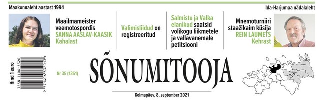 Sõnumitoojas 8. septembril